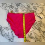 Quince NWT Italian High Rise Hibiscus Pink Bikini Bottom Swimwear Sz L Photo 8