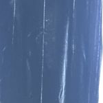 Stunning Velvet Sequin Short Sleeve Full Length Dress W/Sexy High Slit Vintage 8 Black Photo 3