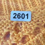 Talbots  Sweater Vest Knit Sleeveless Open Stitch Yellow‎ Cotton Blend L Photo 6