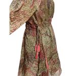 Anthropologie NEW Raga Size Small Dress Mini Boho Long Sleeve Tassels Photo 5