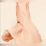 Reformation Isadora gown in champagne Photo 1