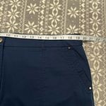 Convertible Navy Ankle Pants W/ Pull Tab Details Size 16 Chico's Size 3 Photo 11