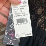 AQUA  black cocktail lacy corset mini dress milkmade dress barbiecore  Sz 10 Photo 5