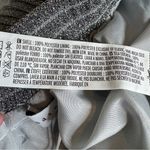 Anthropologie NWT Endless Rose Silver Metallic Pleated Bea Shorts Size S Photo 9