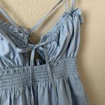Le lis Baby Blue Ruffle Sleeveless Mini Dress Photo 4