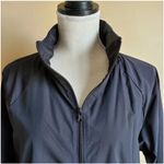 PINK - Victoria's Secret  BLACK ANORAK HOODIE SIZE L/XL NWT Photo 2