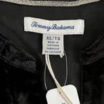 Tommy Bahama NWT  Velvet Sands Silk Blend Black Long Sleeve Shirt Photo 5