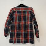 J.Crew Womens Top Size XS Holiday Plaid Long Sleeve Velvet Neck Blouse 1614 Photo 5