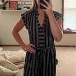 Sleeveless Jumpsuit Blue Size L Photo 0