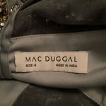 Mac Duggal 5532 Womens Embellished Illusion Cap Sleeve Column Gown Photo 13