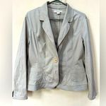 Coldwater Creek Tan fitted blazer, stretchy, perfect for the office, or a night out with jeans! Photo 0