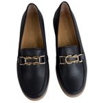 Talbots EUC Leather Laura Link Nappa Loafers
Navy Size 8.5 Retail $149.00 Photo 1