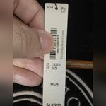 Victoria's Secret  Womens Size M/L Signature Black Plush Pocket Robe Soft Short Photo 5