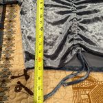 H&M  Divided Women's Lux Velvet
Blue Crop Sweater Top Size S Photo 5