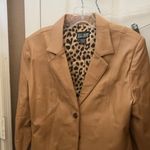 FINAL MARKDOWN Belle sport leather blazer large Photo 0
