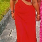 Boutique Red Cut Out Dress Size M Photo 0