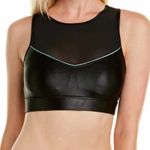 Koral  Vibrant Infinity Activewear Sports Bra Black Size Small Photo 6