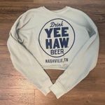 Bella Canvas YeeHaw Beer Cropped Sweatshirt  Photo 0