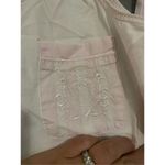 Victoria's Secret Victoria’s Secrets Vintage Gold Label Pink White Stripe Pajama Set Medium Photo 7