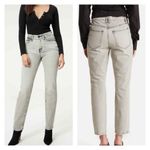 Good American NWT  Good Classic High Waist Skinnyish Leg Jeans 25 in Black176 Photo 7