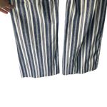 Michael Kors Michael‎ Kors Women's Size 2 Blue White Striped Flair Leg Pants Photo 4