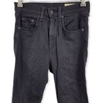 Rag and Bone  Black Justine Zipper Ankle Skinny 24‎ Photo 5