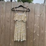 Forever 21 white & yellow flower Dress from size small. Floral Photo 4