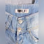 Women’s TAKE TWO BE ONE Low Rise Light Wash Denim Jeans Blue Size 6 Photo 4
