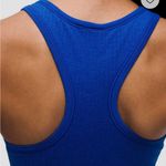 Lululemon  White Ebb to Street Cropped Racerback Tank Top Photo 8