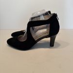 Life Stride  Heels Giovanna Micro Suede Black‎ Neutral Preppy Womens Size 8.5 Photo 5