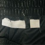 Black Shimmer NY&CO Lounge Pants Size M Photo 6
