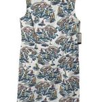 Nine West Havana Sailboat Linen Cotton Blend Dress Photo 0
