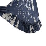 Buenos Ninos U Neck tie dye gray hi lo Dress Adjustable straps size M travel Blue Size M Photo 3