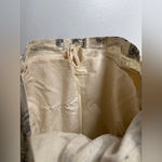 Abercrombie & Fitch abercrombie fitch Cream Black Print Cafe Scene Mini Skort XXS Linen Blend Photo 3