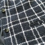 Sag Harbor Vintage  Shimmer Tweed Blazer Jacket Size 14 Photo 3