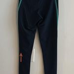 The Upside Navy Striped Athletic Leggings Size 8 Blue Photo 1