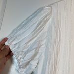 Roolee  Ruffle Puff Sleeve Blouse White S/S Anthropologie Size XXL EUC #0576-OC Photo 4