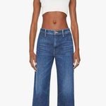 MOTHER Dodger Prep Ankle Jeans in Yee Haw 25 Blue Photo 0