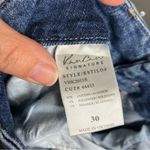 Kancan high rise super flare jeans raw‎ hem women’s size 30 trendy distressed Blue Photo 7