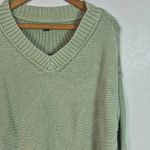 American Eagle  Green V-neck Sweater Photo 1
