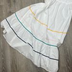 Lane Bryant Striped White One Shoulder Ruffle Maxi Dress - Size 26 - NWT Photo 5