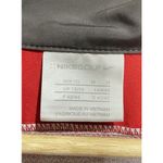 Nike  Golf Womens Red Black Jacket Windbreaker Pullover Medium 1/4-Zip Pockets Photo 3