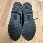 SOUL Naturalizer Black Lace Up‎ Combat Ankle Boot Bootie Lug Sole Size 7.5 New Black Photo 9