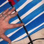 Boutique Large Striped Nautical Beach Bag Photo 7