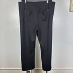 Hue  | Women Black Cropped Flare Leggings Photo 3