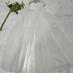 Vintage‎ Bridal Veil with Floral Headpiece Wedding Veil Flower Crown White Photo 0