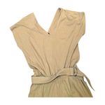 ATM Anthony Thomas Melillo 100% Cotton Jumpsuit, Size S Tan Photo 1
