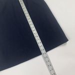 Rafaella  Womens sz 6 Skirt Solid Navy Blue Zip Up Knee Length Pencil Career Work Photo 6