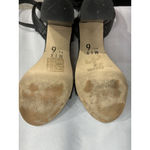 mix no. 6 Womans  Camian Sandals Size 10 Black Ankle Strap Open Toe Block Heel Photo 7