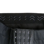 Charmian Black Leather Bustier Top Camisole Size Large Photo 5